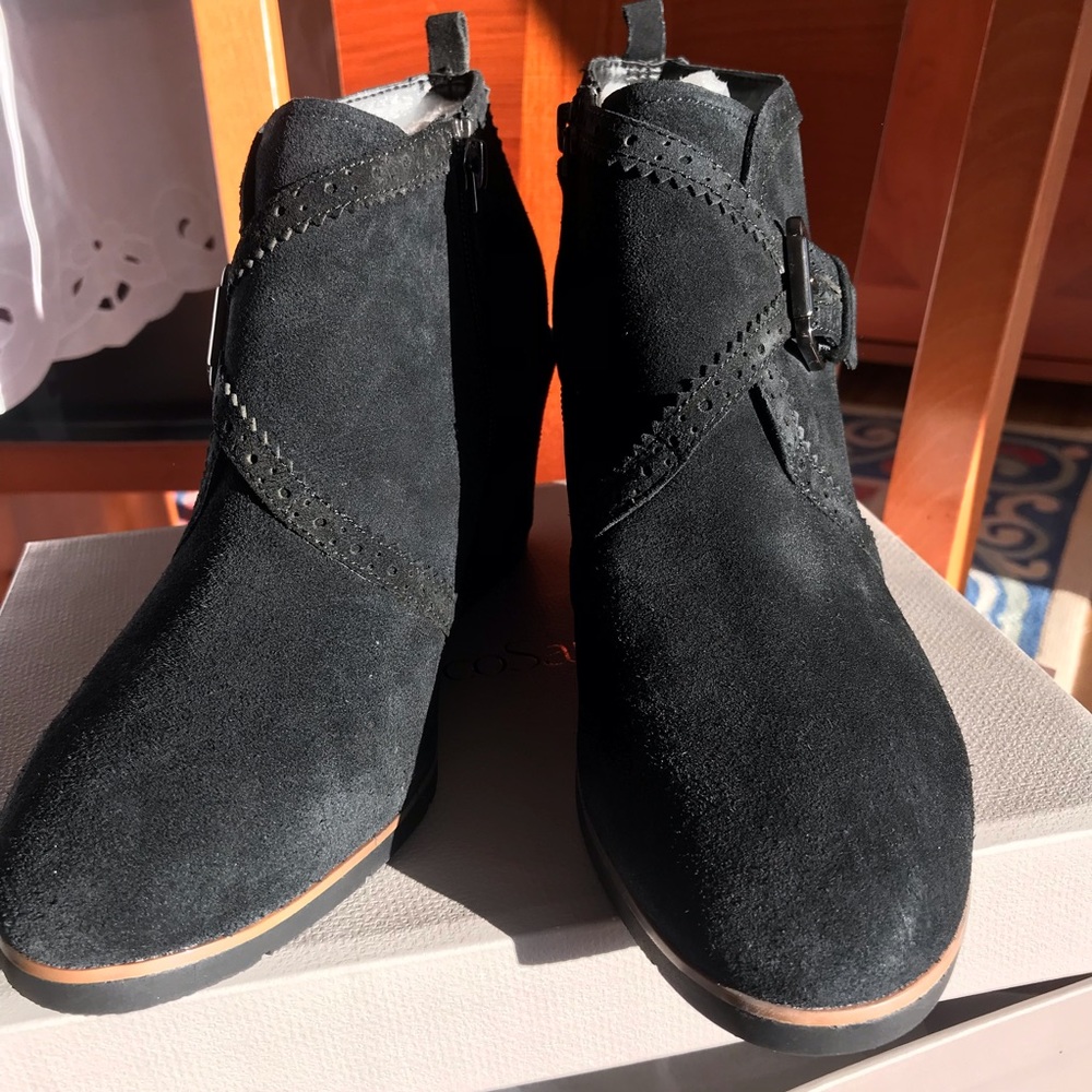 Franco Sarto Arielle black bootie - Picture 2 of 7
